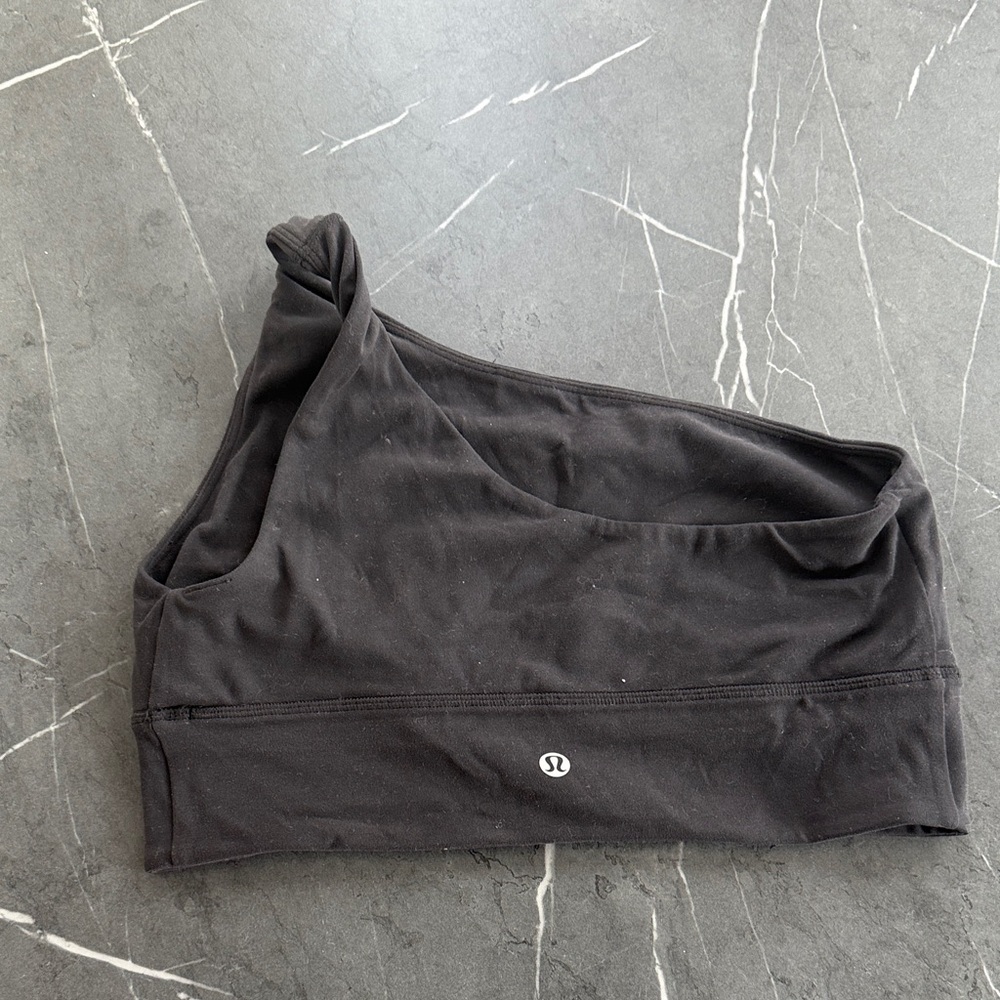 lululemon athletica Black One-Shoulder Top